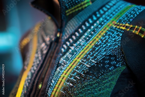 Intricate textile design fe...