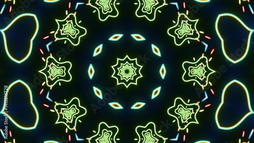Stars Kaleidoscope Tunnel 2