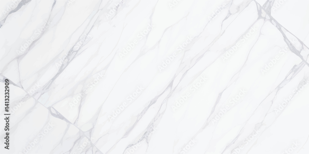 Obraz premium Abstract White and Gray Marble Pattern, Featuring Fluid Veins and Subtle Texture, Ideal for Creative Design Projects and Luxury Applications