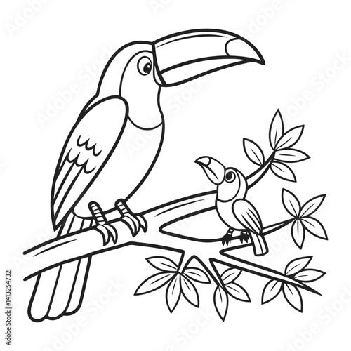toucan on a branch