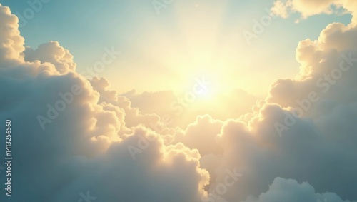sun and clouds
