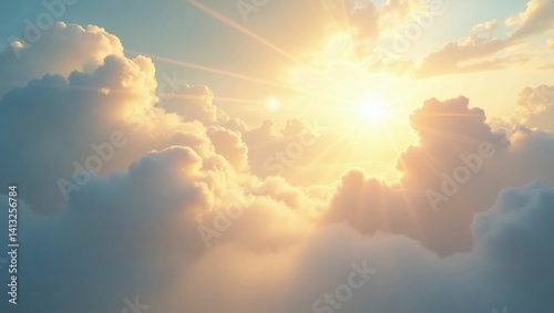sun and clouds