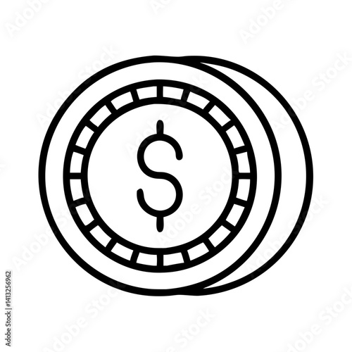 Coin money finance currency investment wealth dollar cash savings economy payment earnings income