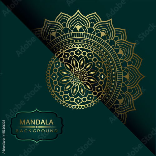 Creative luxury decorative mandala background