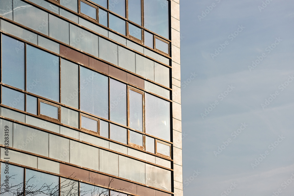Office building simple reflections