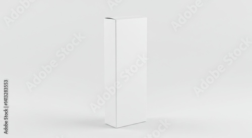 Tall and Slim Minimalist Pasta Box Packaging Design