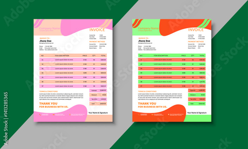 Standard Custom Invoice Design