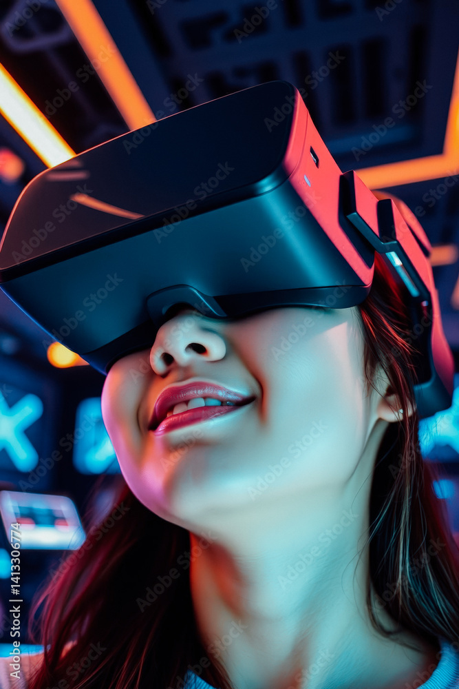 Immersive Virtual Reality Experience of a Young Woman