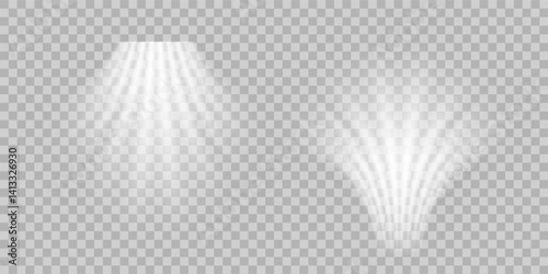 Air flow Isolated PNG and vector isolated. Effect of winter air and wind stream waves effect in blue color.