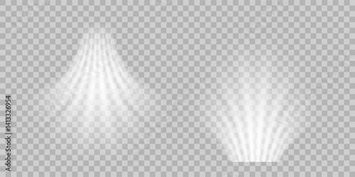 Air flow Isolated PNG and vector isolated. Effect of winter air and wind stream waves effect in blue color.