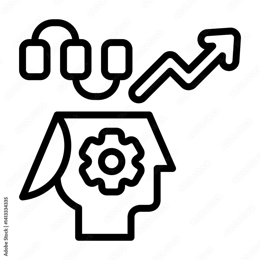 Thought Flow Icon Thought Flow Icon