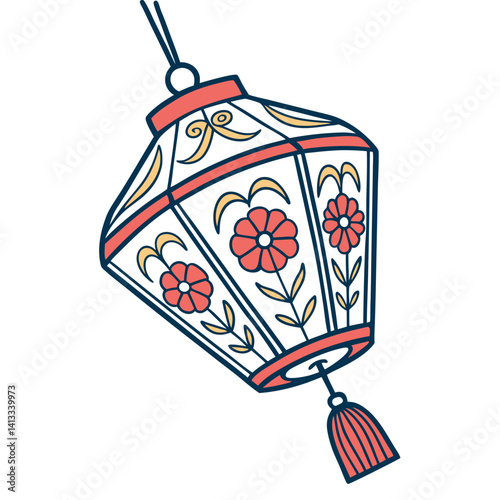 vector illustration of an abstract paper light background