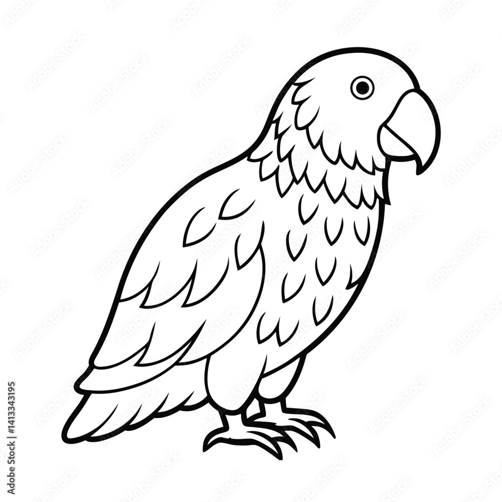 Obraz premium Kakapo