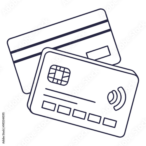 vector credit card icon