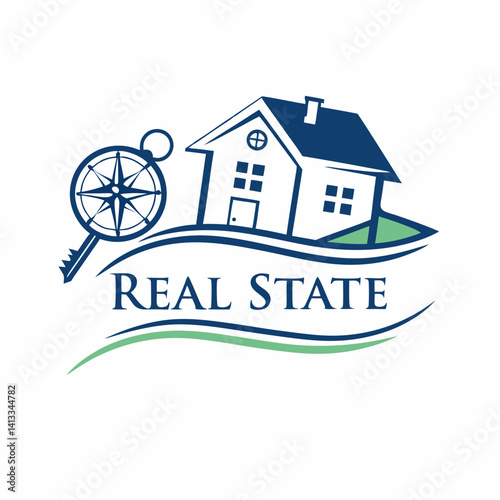 Simple graphic of a house and key symbolizing home ownership.