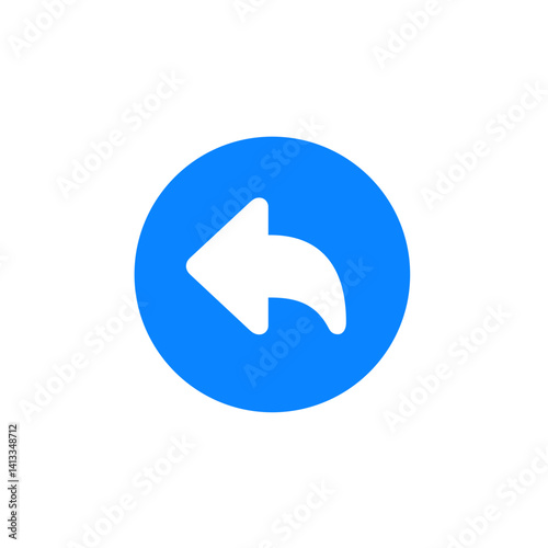 Backward Turn Circle Filled