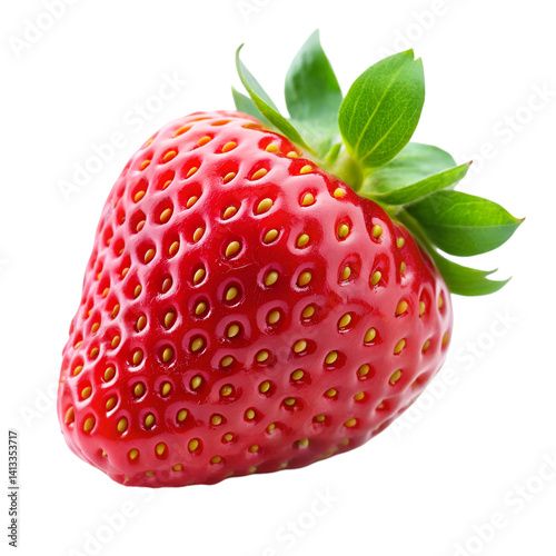 strawberry isolated on white background