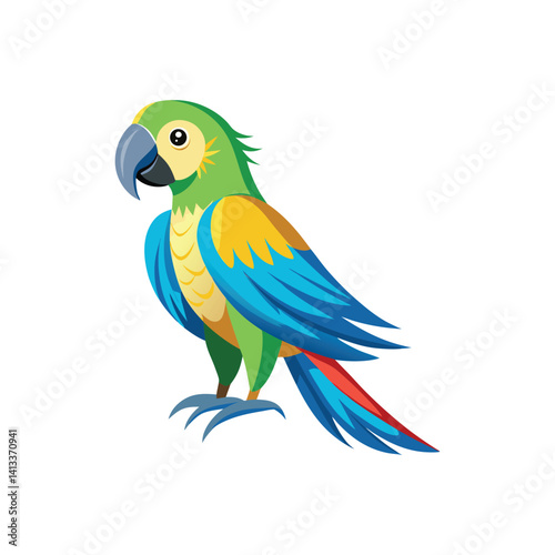 blue and yellow macaw