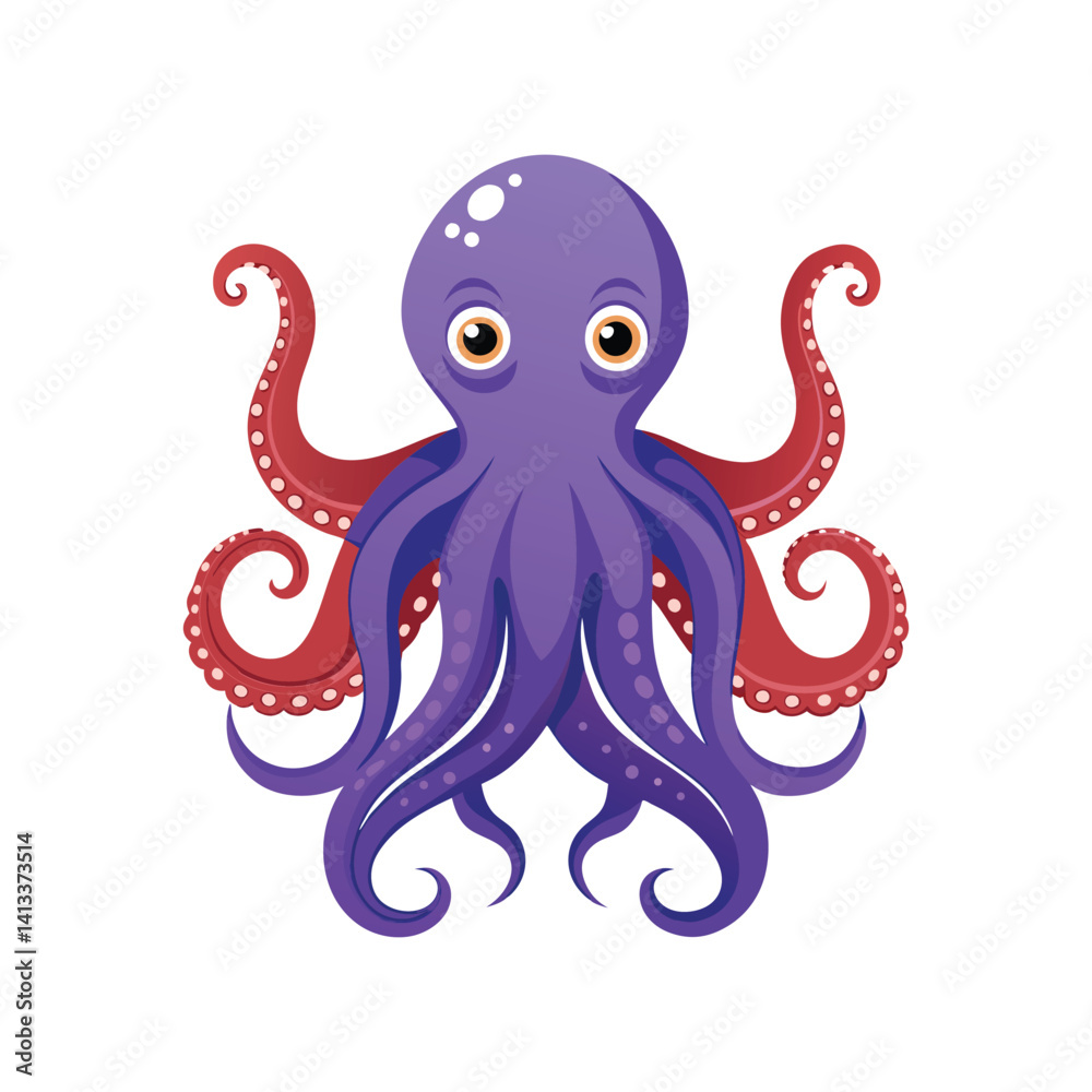 vector illustration of octopus vector illustration of octopus