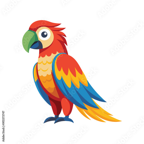 blue and yellow macaw