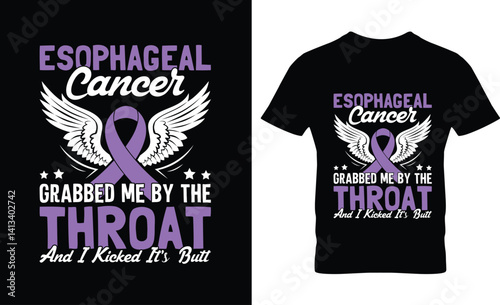 Esophagus Cancer Kicked It's Butt Esophageal Cancer T-Shirt
