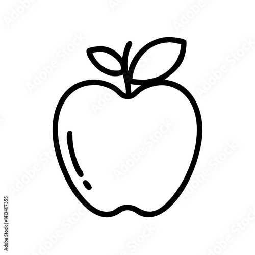 apple, icon