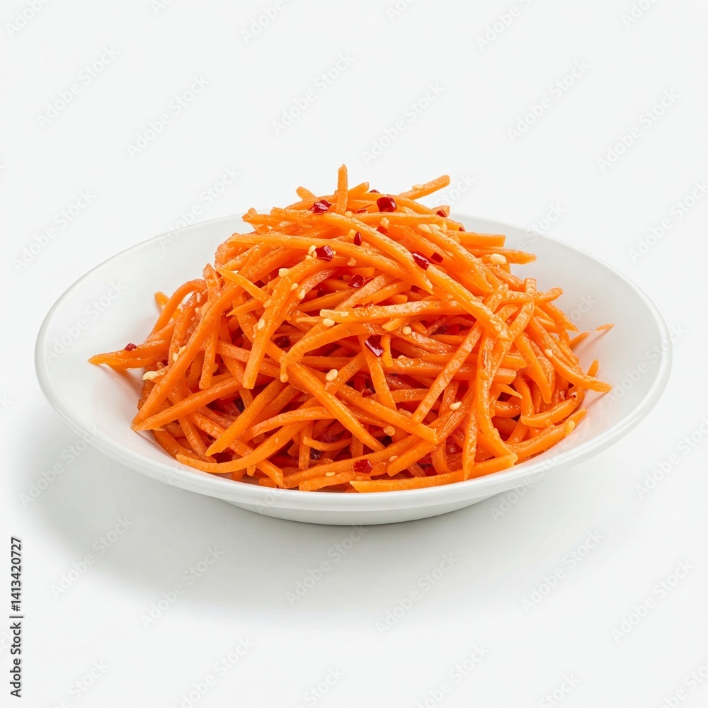 Uzbek Cuisine Korean Carrot Salad (Spicy Marinated Carrots) Adopted and adapted from neighboring cuisines, the Korean Carrot Salad in Uzbekistan is a fusion of traditional pickling methods combined w Uzbek Cuisine Korean Carrot Salad (Spicy Marinated Carrots) Adopted and adapted from neighboring cuisines, the Korean Carrot Salad in Uzbekistan is a fusion of traditional pickling methods combined w