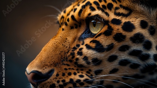 Leopard skin pattern for backdrop