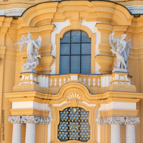 Melk, Austria. Melk Abbey, famous UNESCO site.