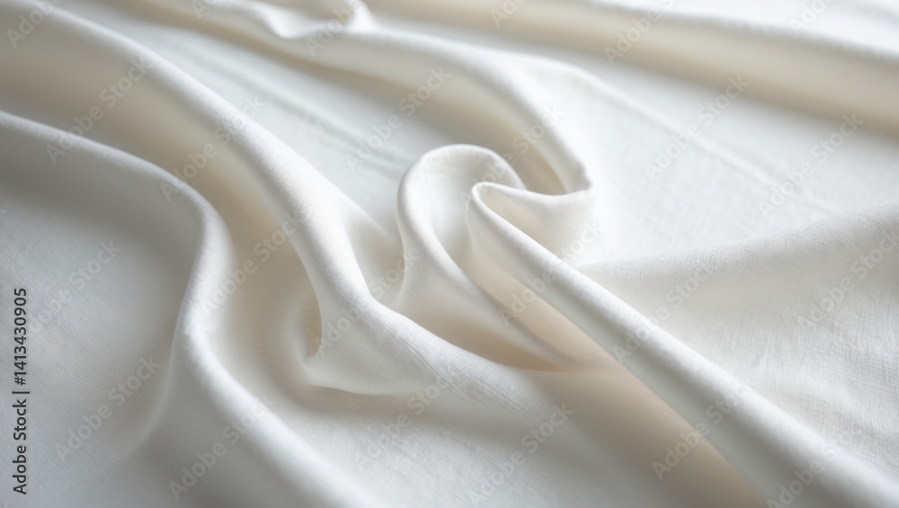 Obraz premium White Cloth Texture