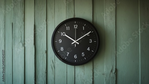 Backdrop With Wall Clock