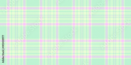 Pastel plaid pattern in mint green, pale yellow, and pink.  Perfect for textile design, scrapbooking, or as a website background.