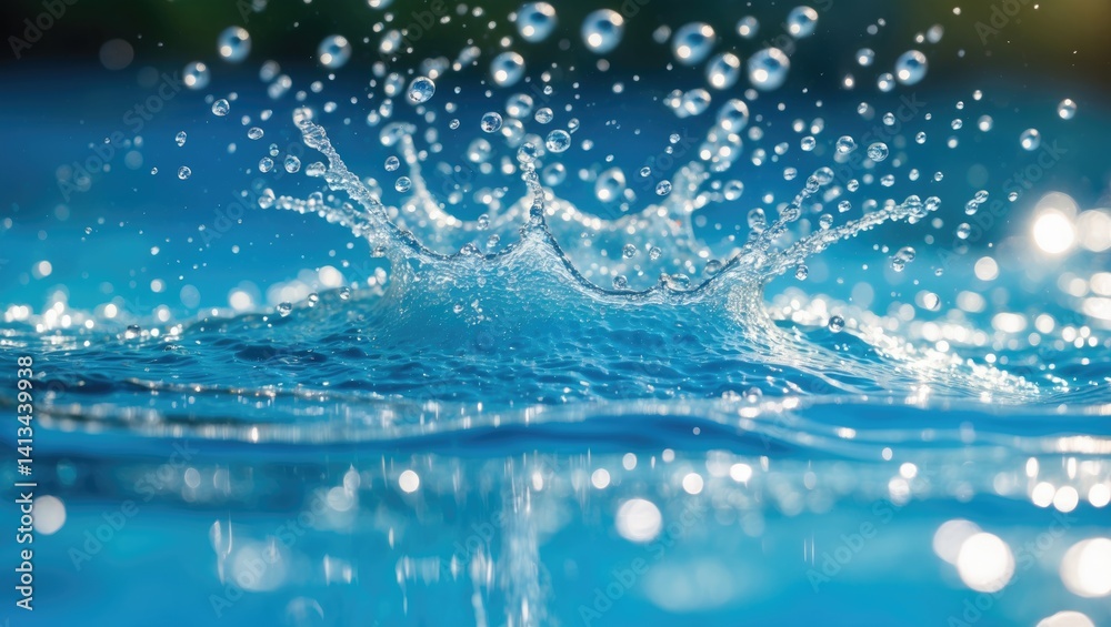 Liquid Splash Background Liquid Splash Background