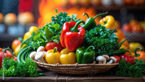Vegetables along with Fruits