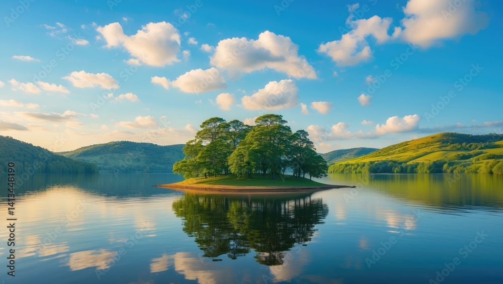 Scene of the lake