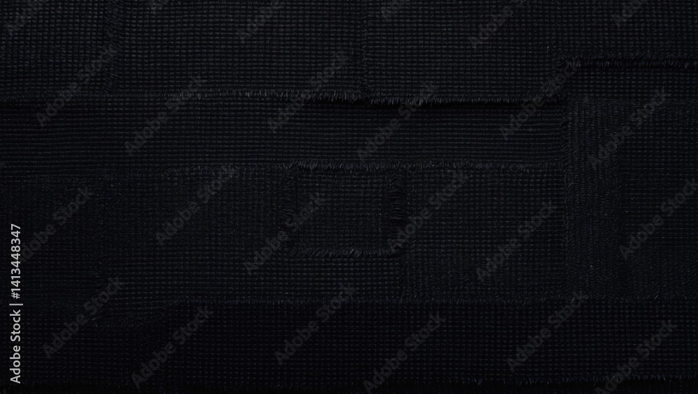 Velcro surface. Dark backdrop. Area for affixing patches