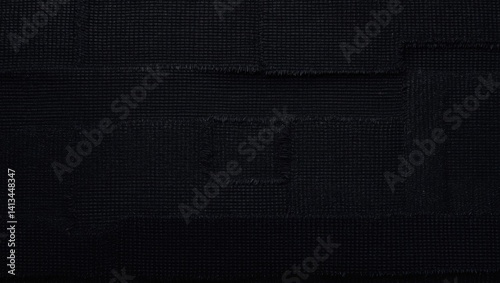 Obraz na płótnie Velcro surface. Dark backdrop. Area for affixing patches w salonie