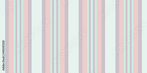 Sovering pattern seamless lines, premium texture stripe vertical. Vztec fabric background textile vector in white and pastel colors.