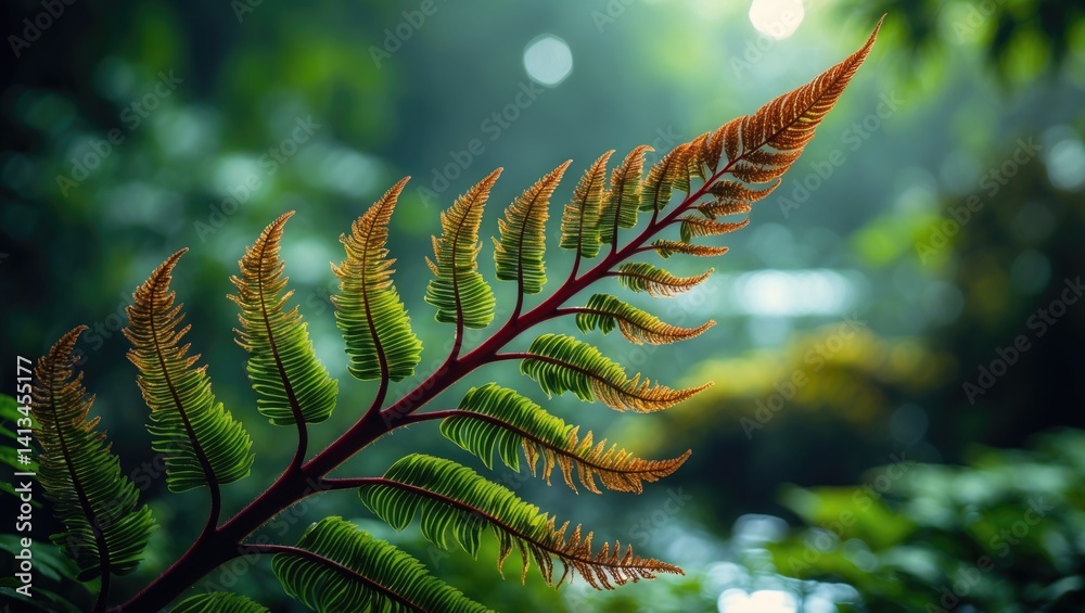 Fern's Golden Section and Nature's Details