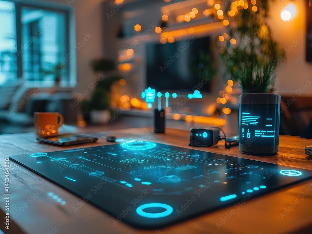 A group of designers working on an interactive voice user interface for smart home devices, Voice Tech, Userfriendly and connected
