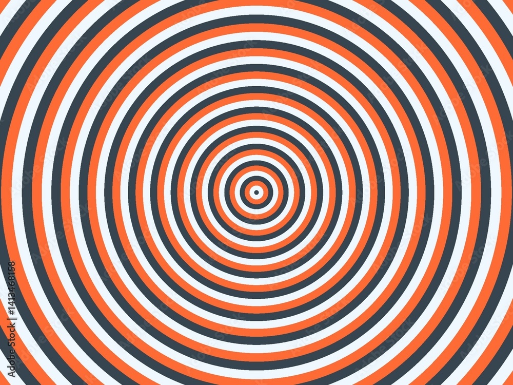 An abstract background image of concentric circles in orange, dark gray, and off-white, creating a hypnotic, radial pattern. An abstract background image of concentric circles in orange, dark gray, and off-white, creating a hypnotic, radial pattern.