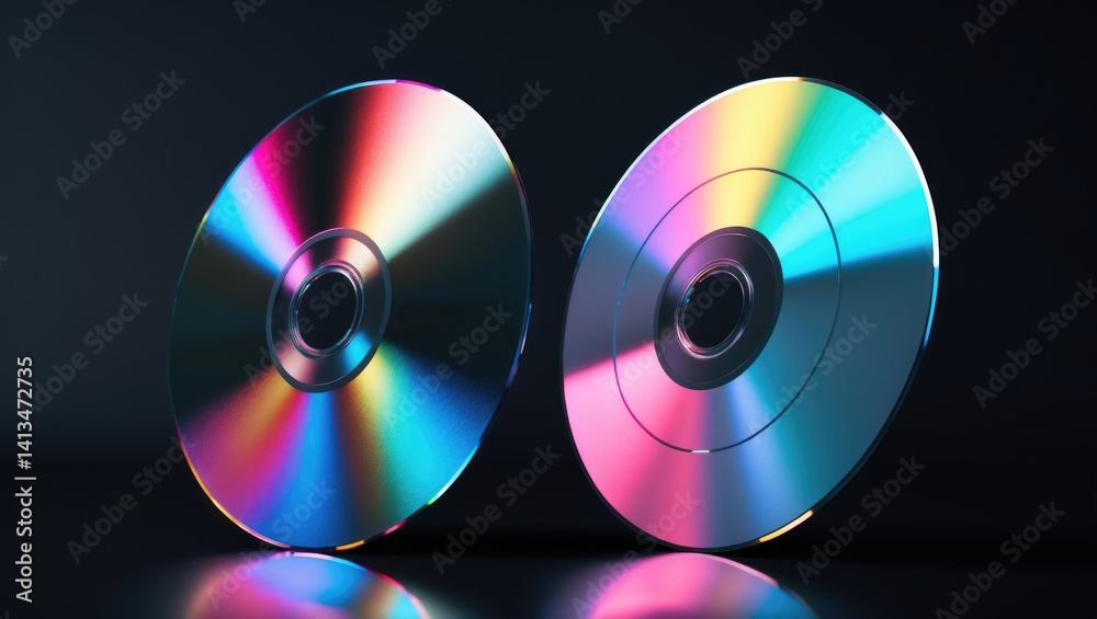 Mockup featuring front and back separated against a black background Mockup featuring front and back separated against a black background