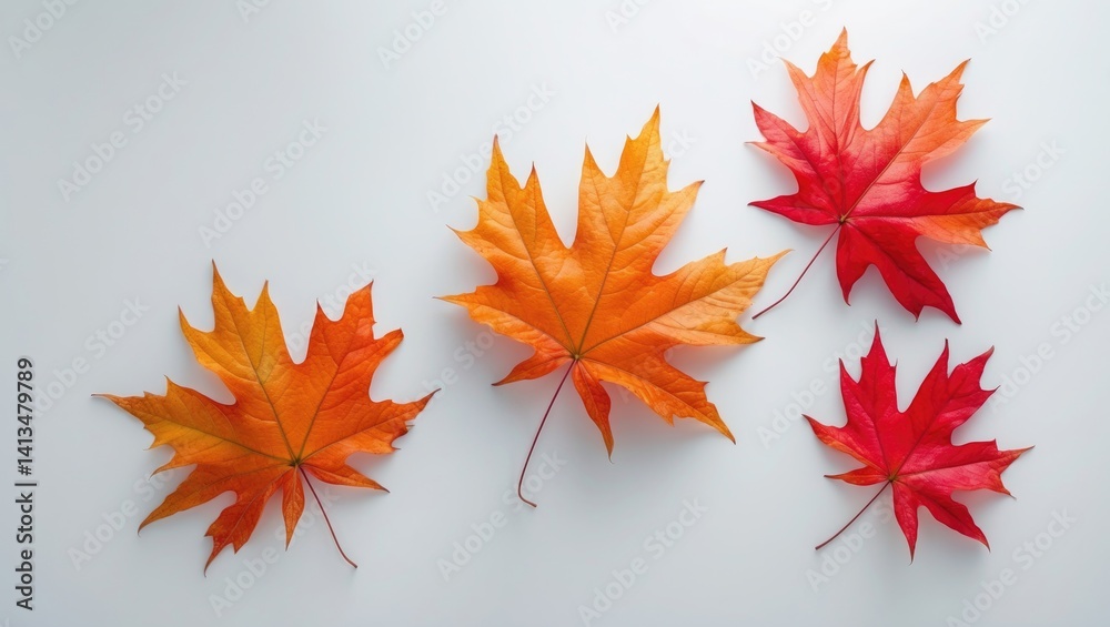 Concept of autumn season featuring a maple leaf on a background Concept of autumn season featuring a maple leaf on a background