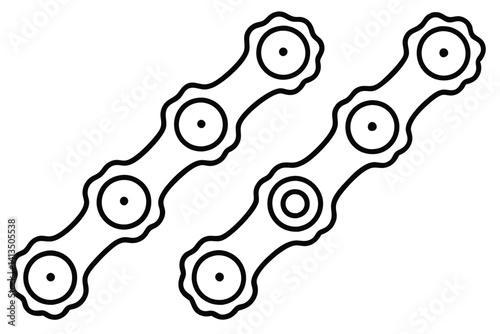 assorted timing chain types in 9 pcs set