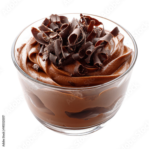 Decadent chocolate mousse treat