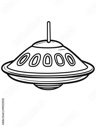 Cartoon Spacecraft