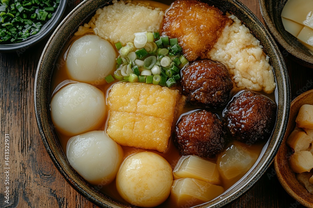 A delicious assortment of various food ingredients in a bowl A delicious assortment of various food ingredients in a bowl