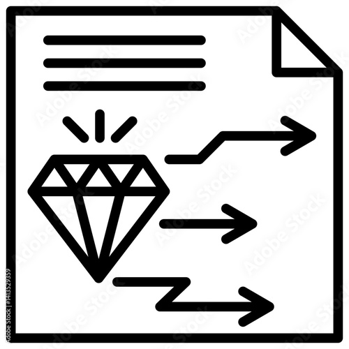 Value Stream Mapping Icon