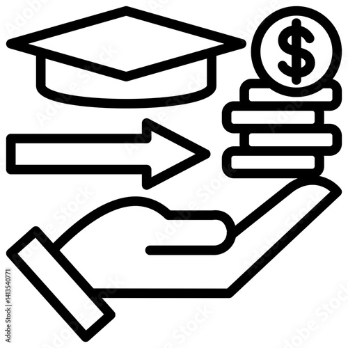 Financial Literacy Icon