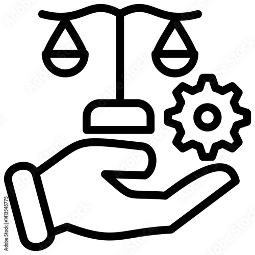 Legal Service Icon